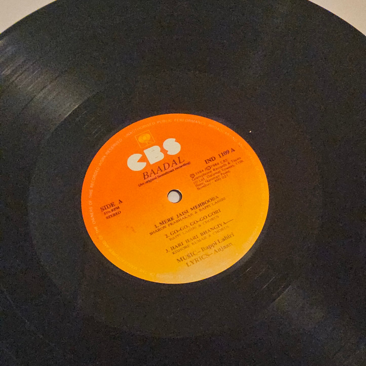 Bappi Lahiri Baadal in excellent to near mint condition