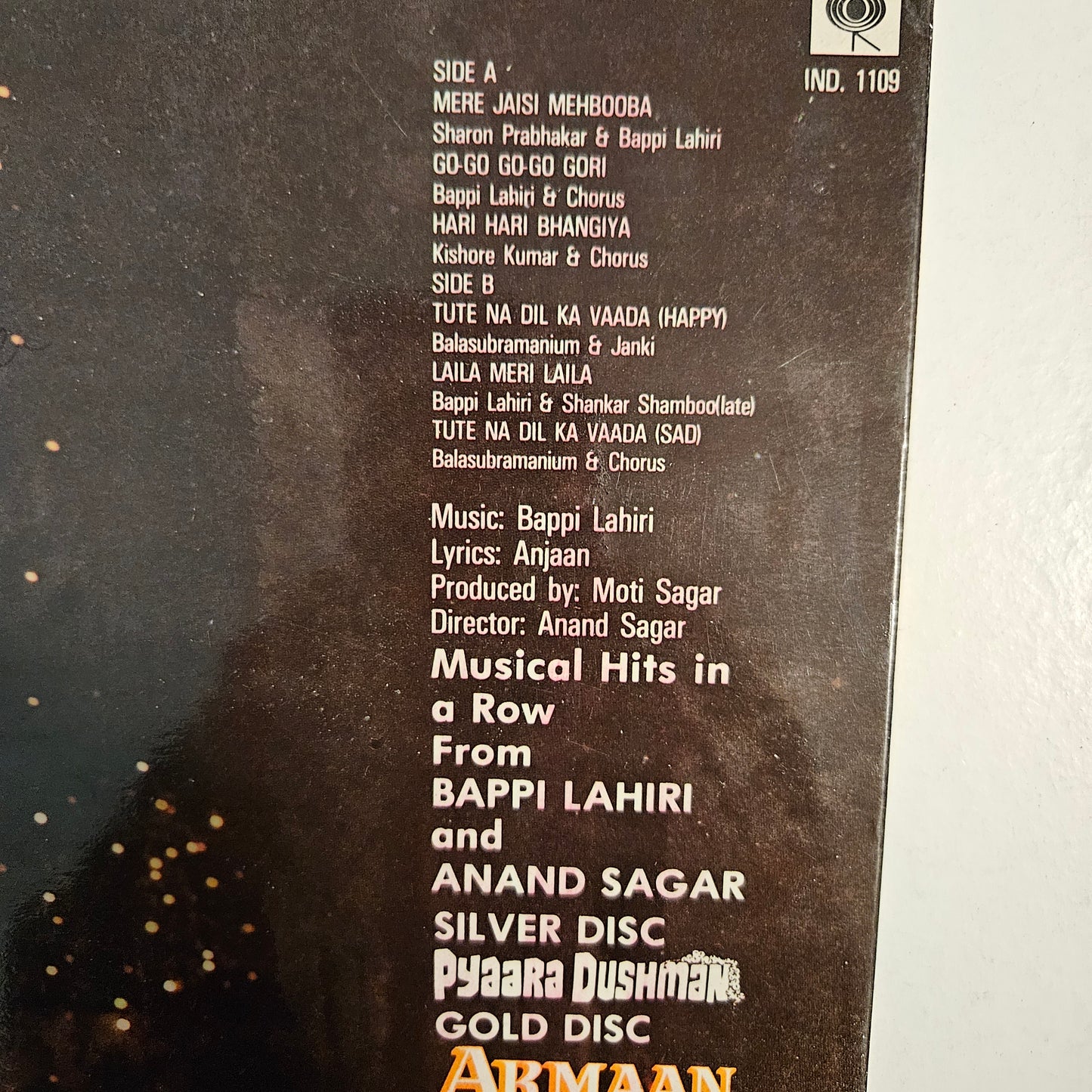 Bappi Lahiri Baadal in excellent to near mint condition