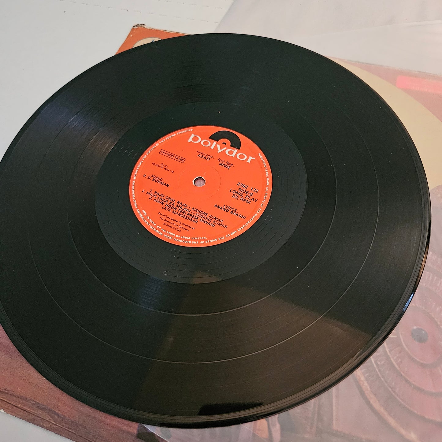 Azaad - Bollywood Funk R D Burman  Kishore *Raju chale Raju record excellent