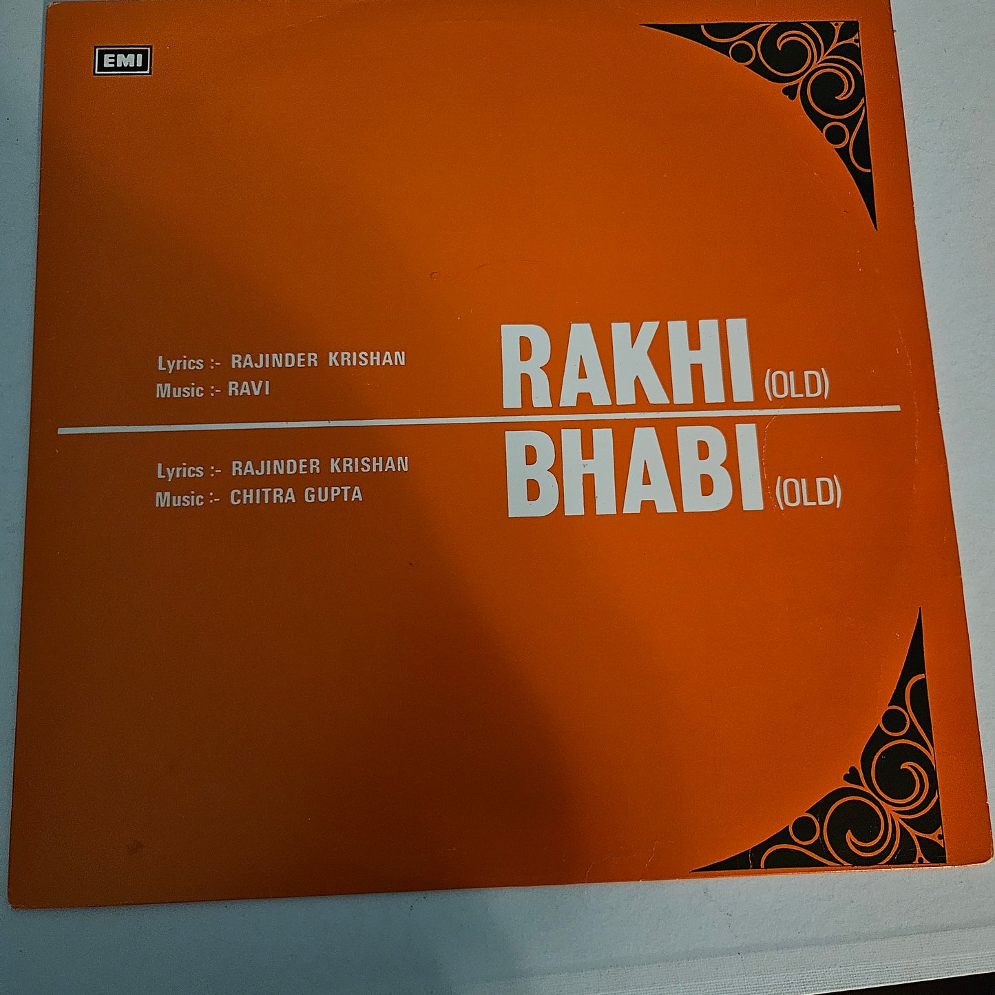 Rajinder Krishan, Ravi / Chitra Gupta* – Rakhi (Old) / Bhabi (Old) in near miny