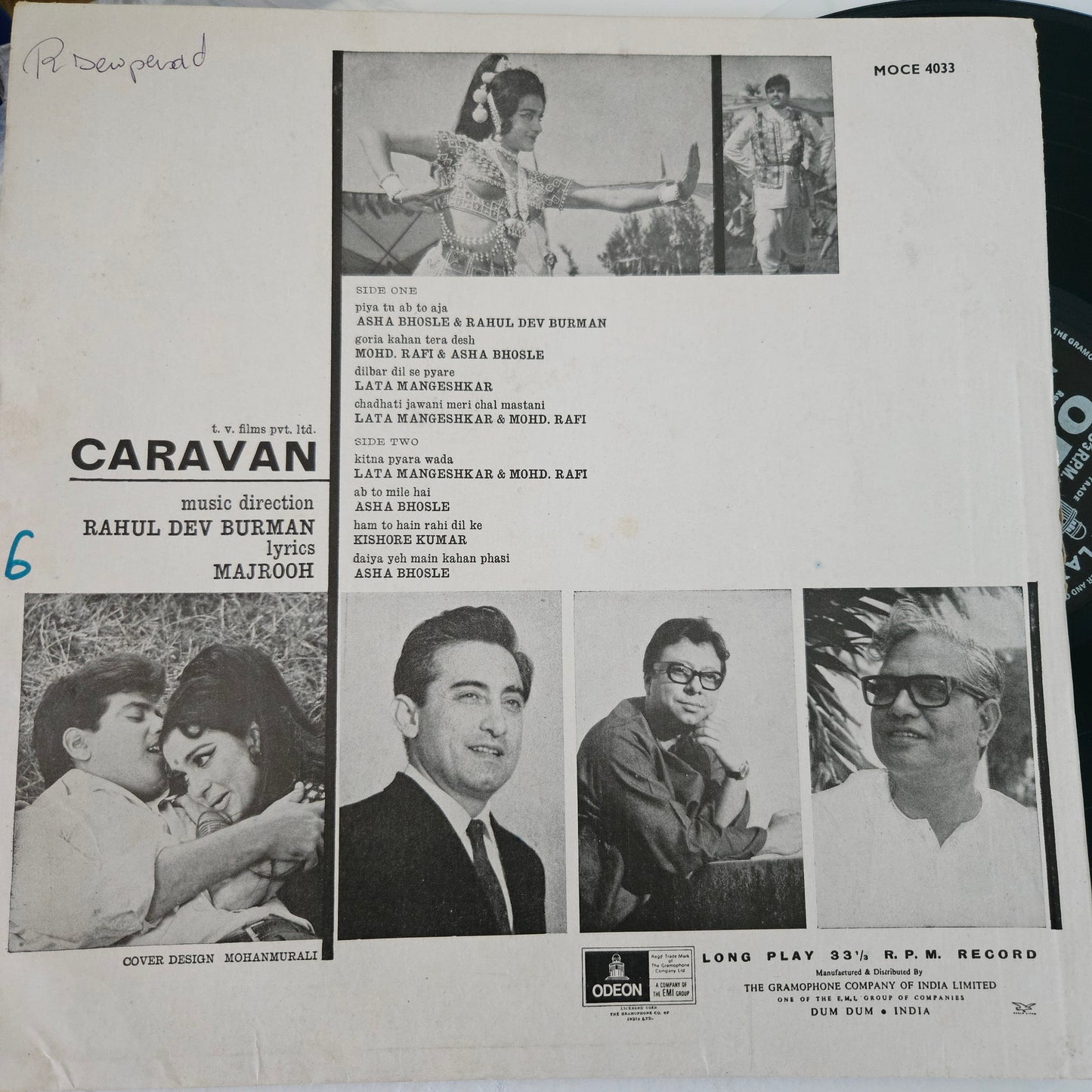 CARAVAN -  Bollywood   R D Burman blockbuster Funk in near mint