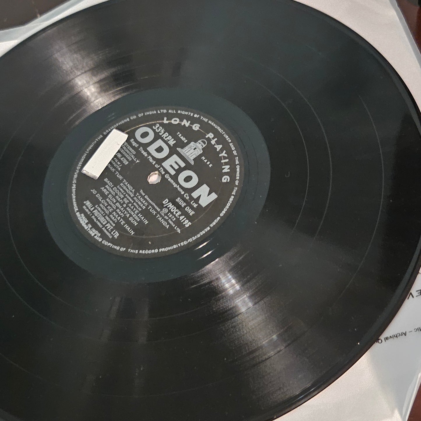 Samjhauta - 1st Odeon Ring veraion- stereo  music by Kalyanji Anandji in near mint condition