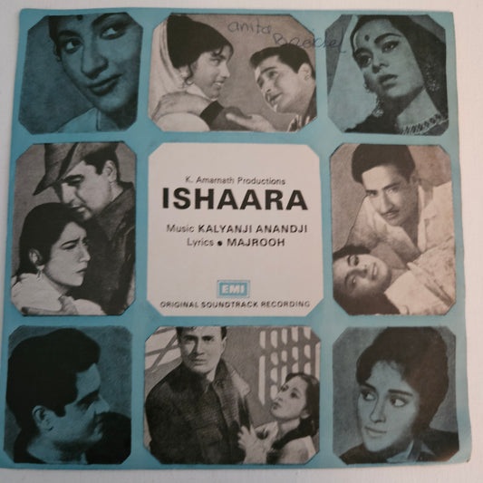 Ishaara - kalyanji Anandji  classic superhit in Near mint  EP