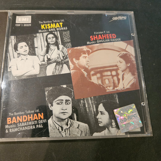 Anil Biswas  Ghulam Haider  Saraswati Devi & Ram Chandra Pal - Kismat  Shaheed Bandhan audio cd