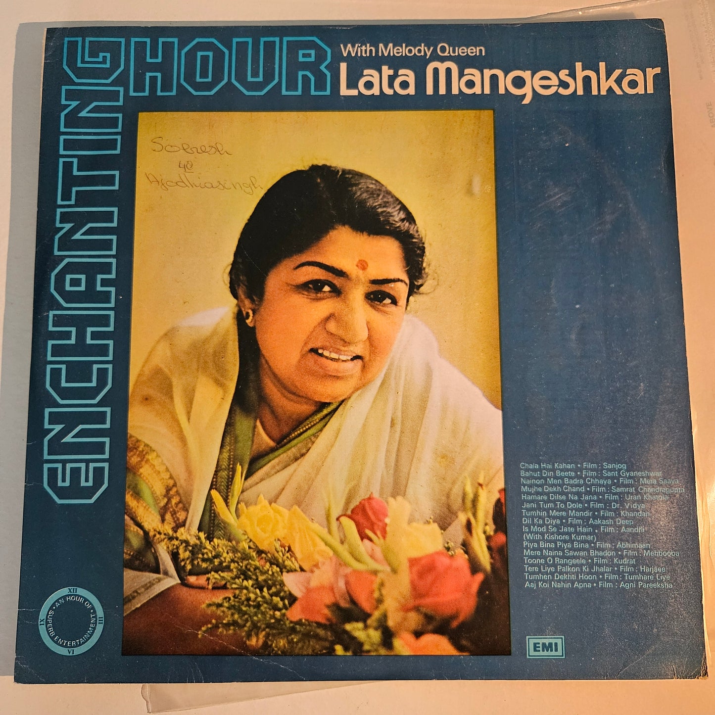 3 Lps package Lata Mangeshkar Great collection Best albums in excellent to near mint