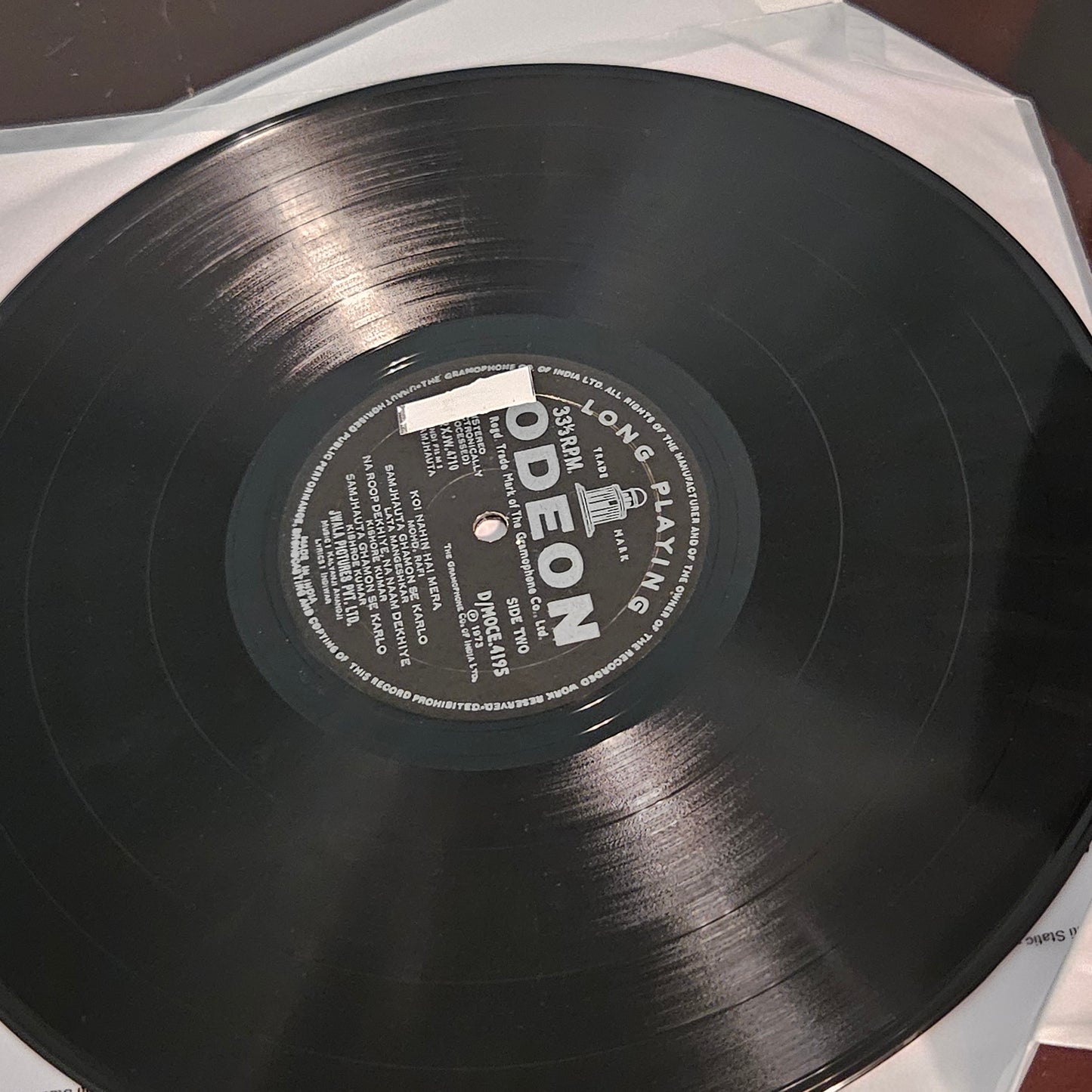 Samjhauta - 1st Odeon Ring veraion- stereo  music by Kalyanji Anandji in near mint condition