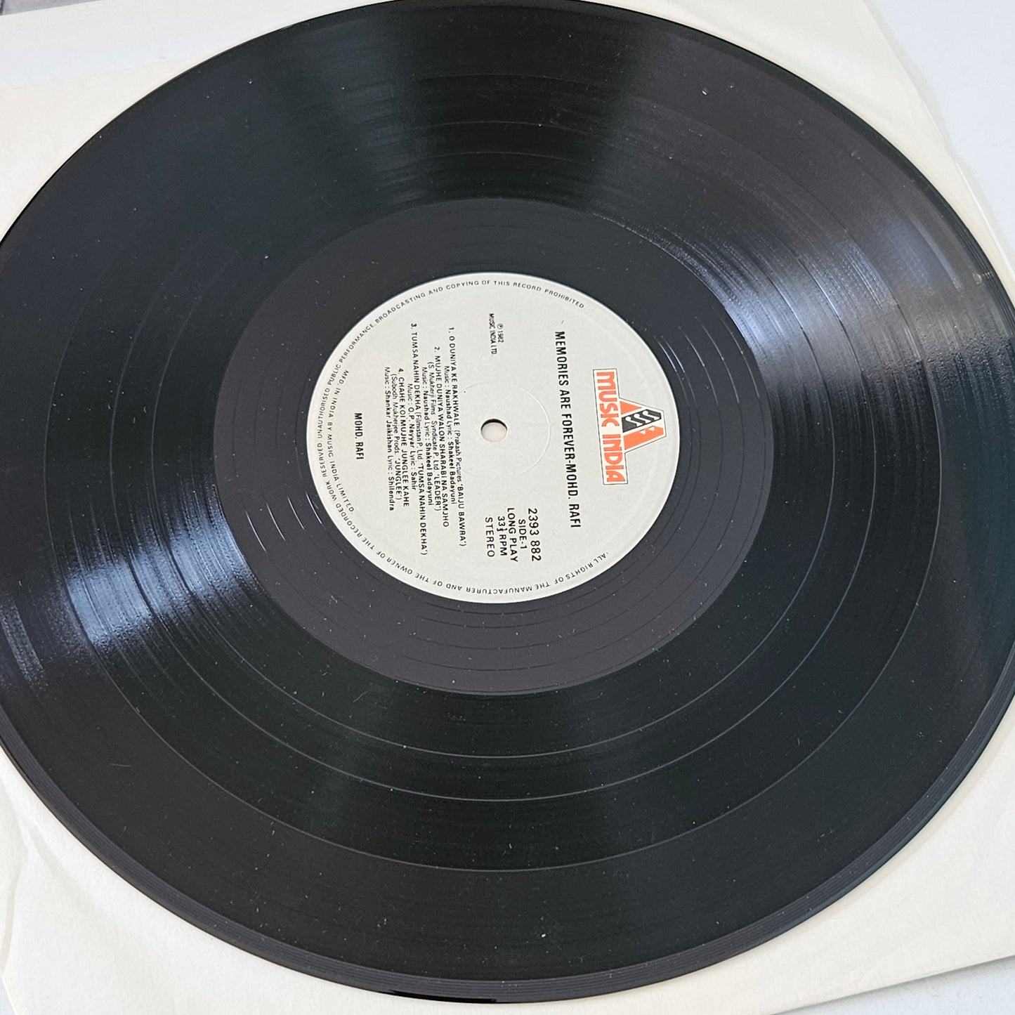 Mohd. Rafi Memories are Forever (Film Hits Of Mohd. Rafi) in near mint condition including unreleased songs