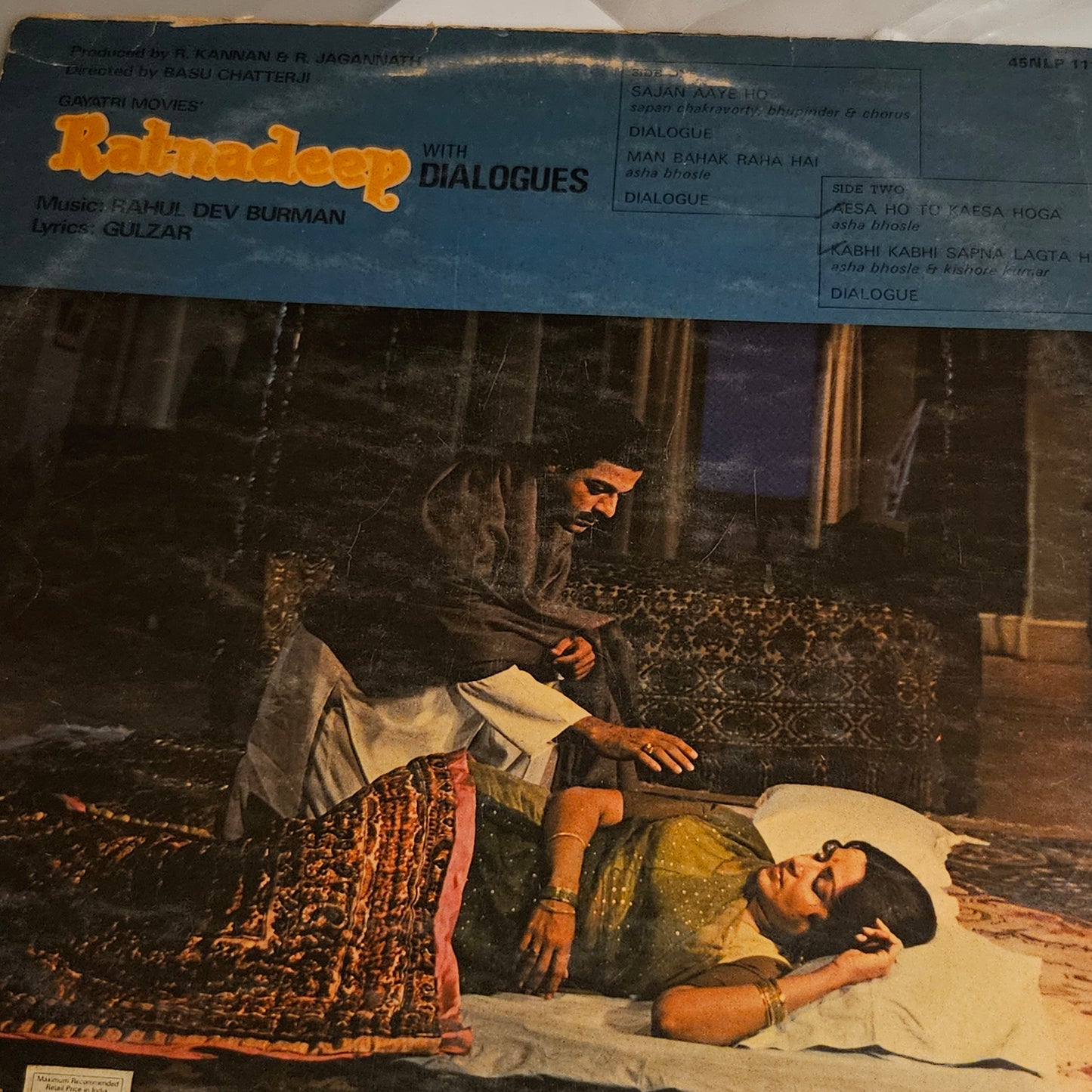 Ratnadeep  - Rahul Dev Burman*, - Gulzar Namkeen in vg++
