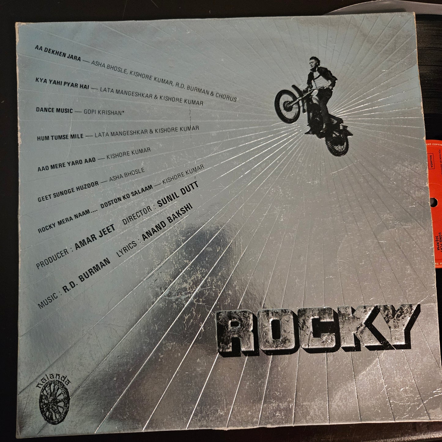 Rocky - R D Burman Blockbuster in Gatefold excellent to near mint condition