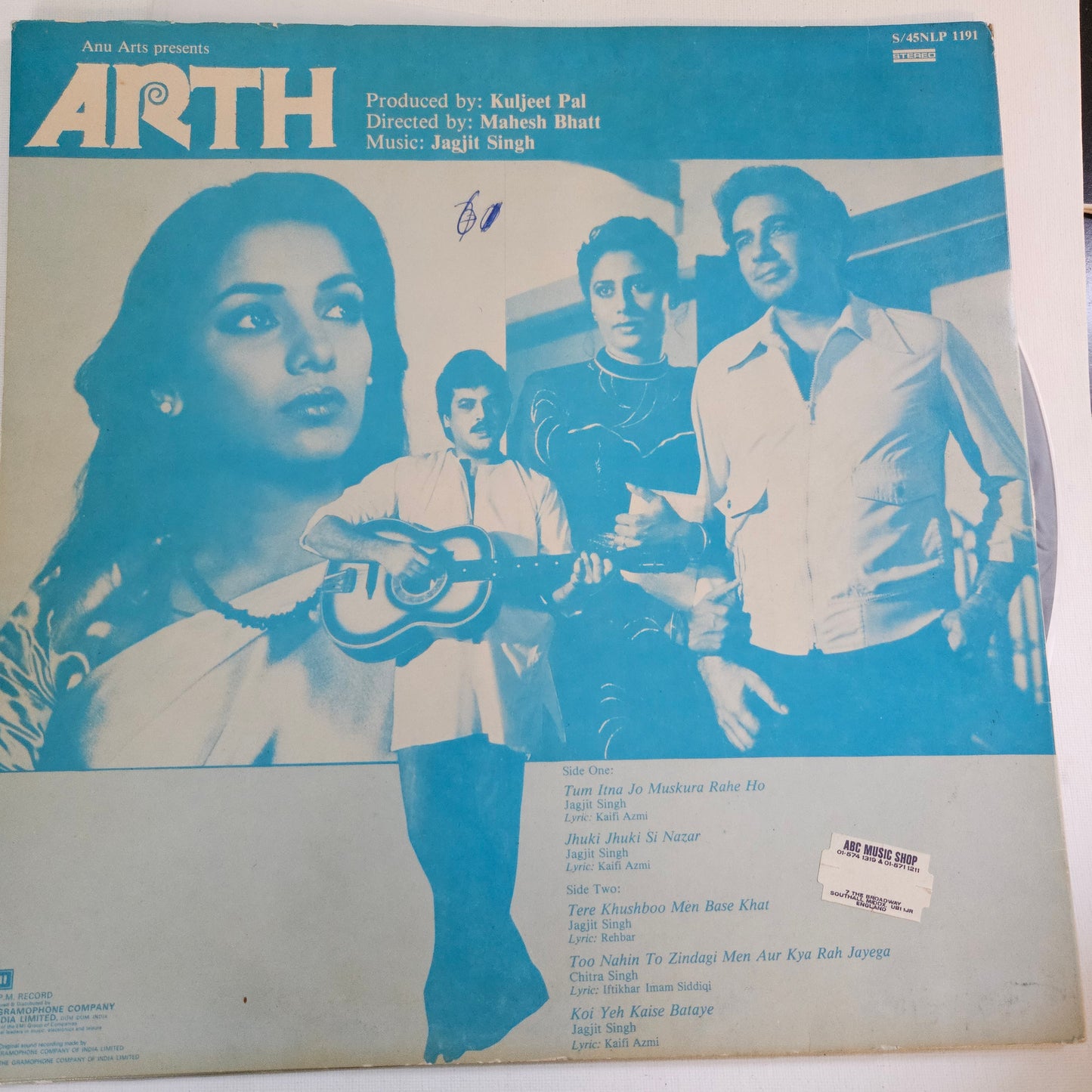 (Copy) Arth - jagjit Singh Superhit Ghazals record in VG