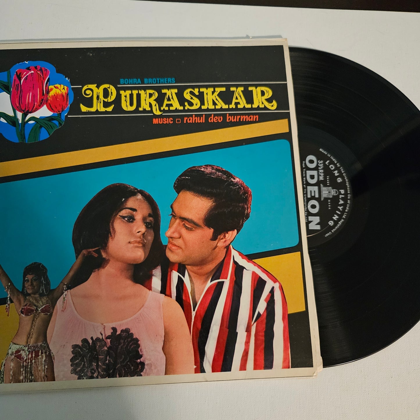 Puraskar  - 1st edition Ring  Odeon - R D Burman Rare in near mint