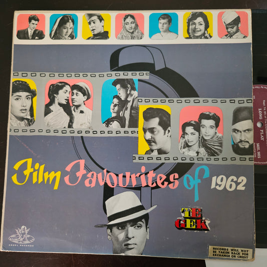 Various -Film Favourites Of 1962- Film Hits - 1st Angel excellent to  Near mint and cover in superb condition