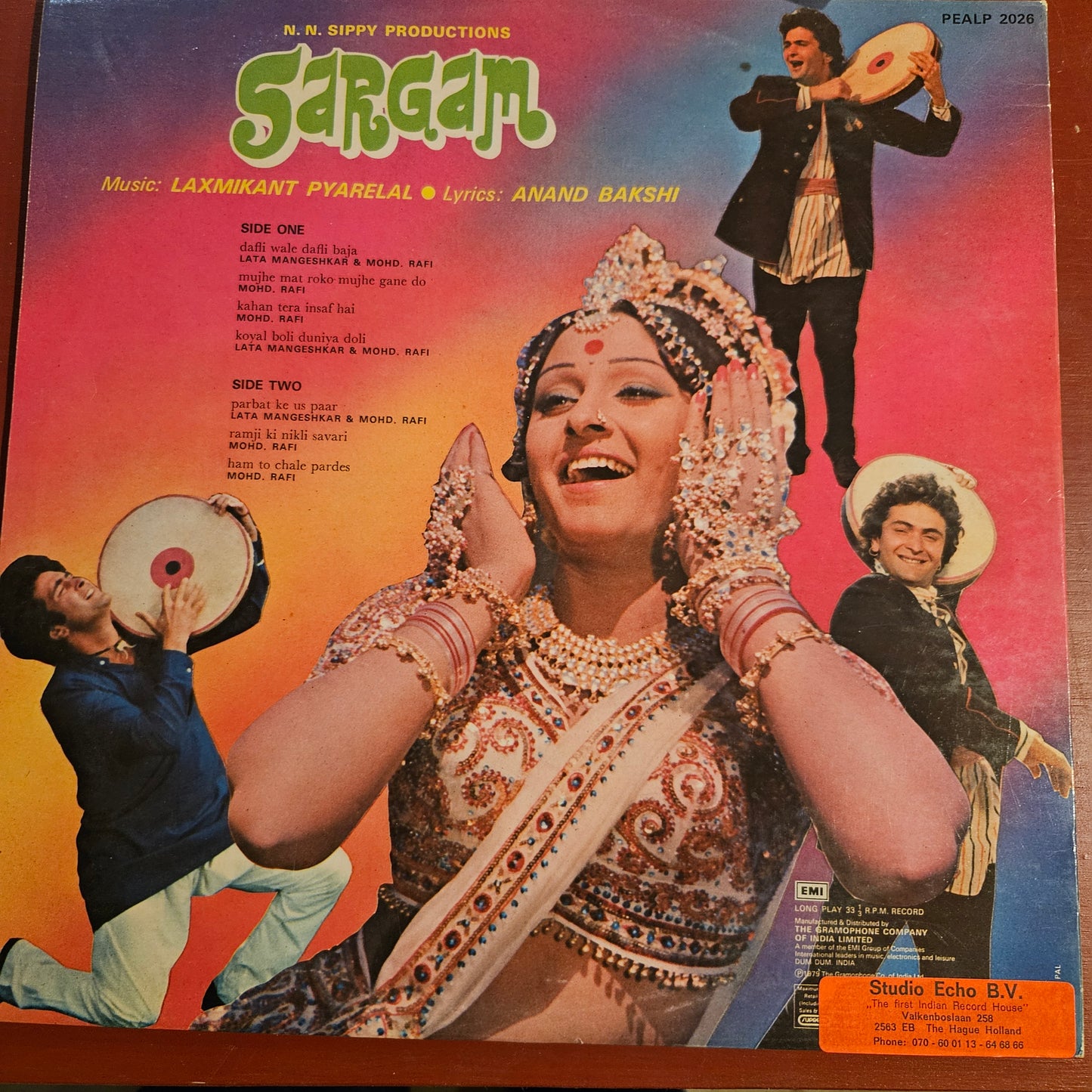 SARGAM -  Laxmikant Pyarelal - Gatefold edition in near mint Pristine