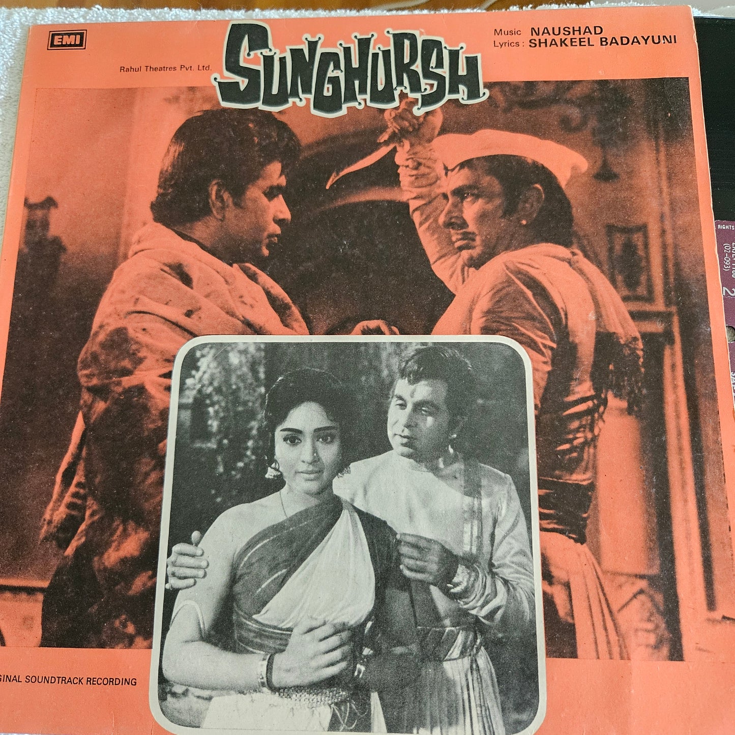 SUNGHURSH - Music by Naushad Near mint