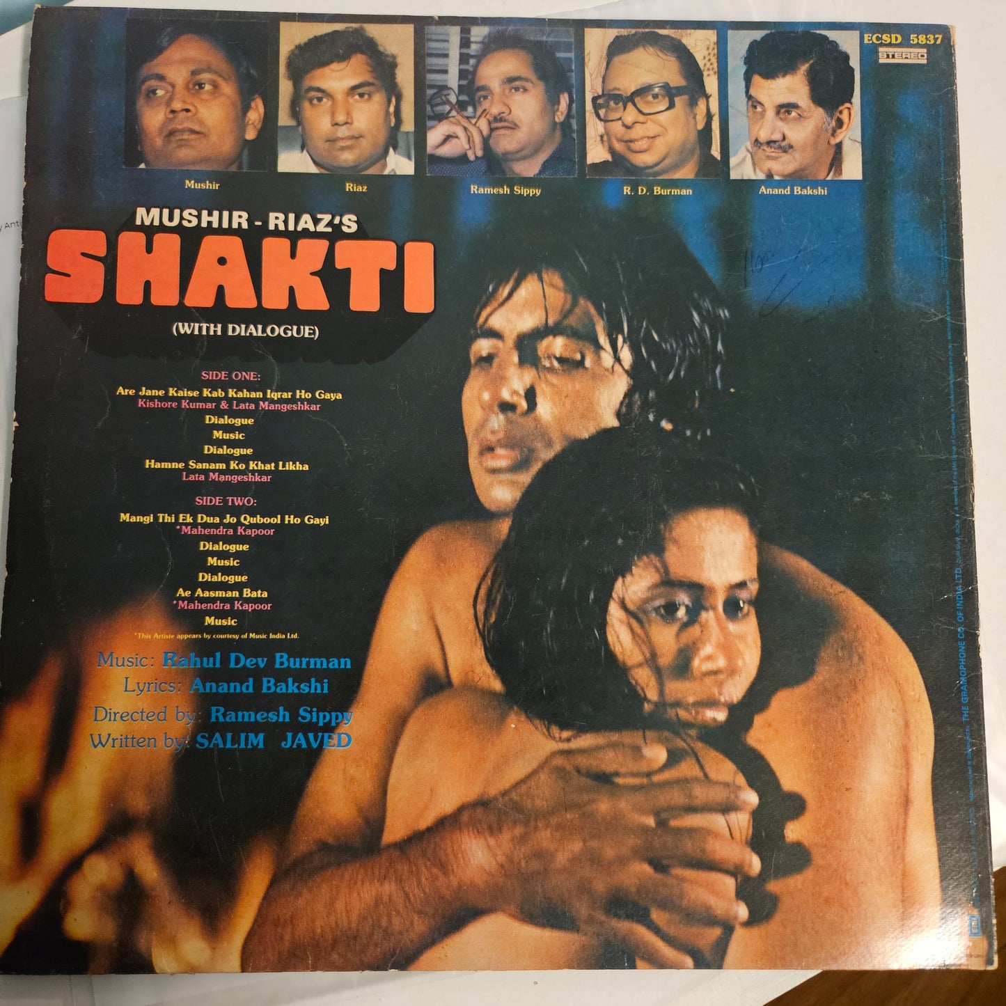 Shakti - R D BURMAN  Blockbuster in VG+ Supreme Stereo Gatefold