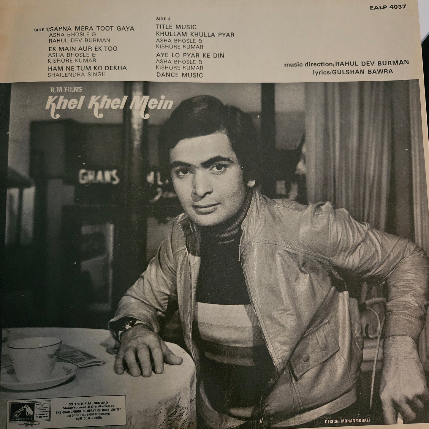 Khel Khel Mein - R D Burman superhit record 1st pressing Red Dog label in Excellent