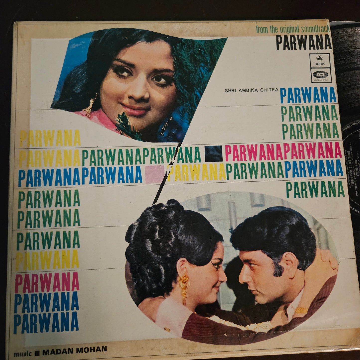 Parwana - madan Mohan classic - Ring odeon in VG+ condition