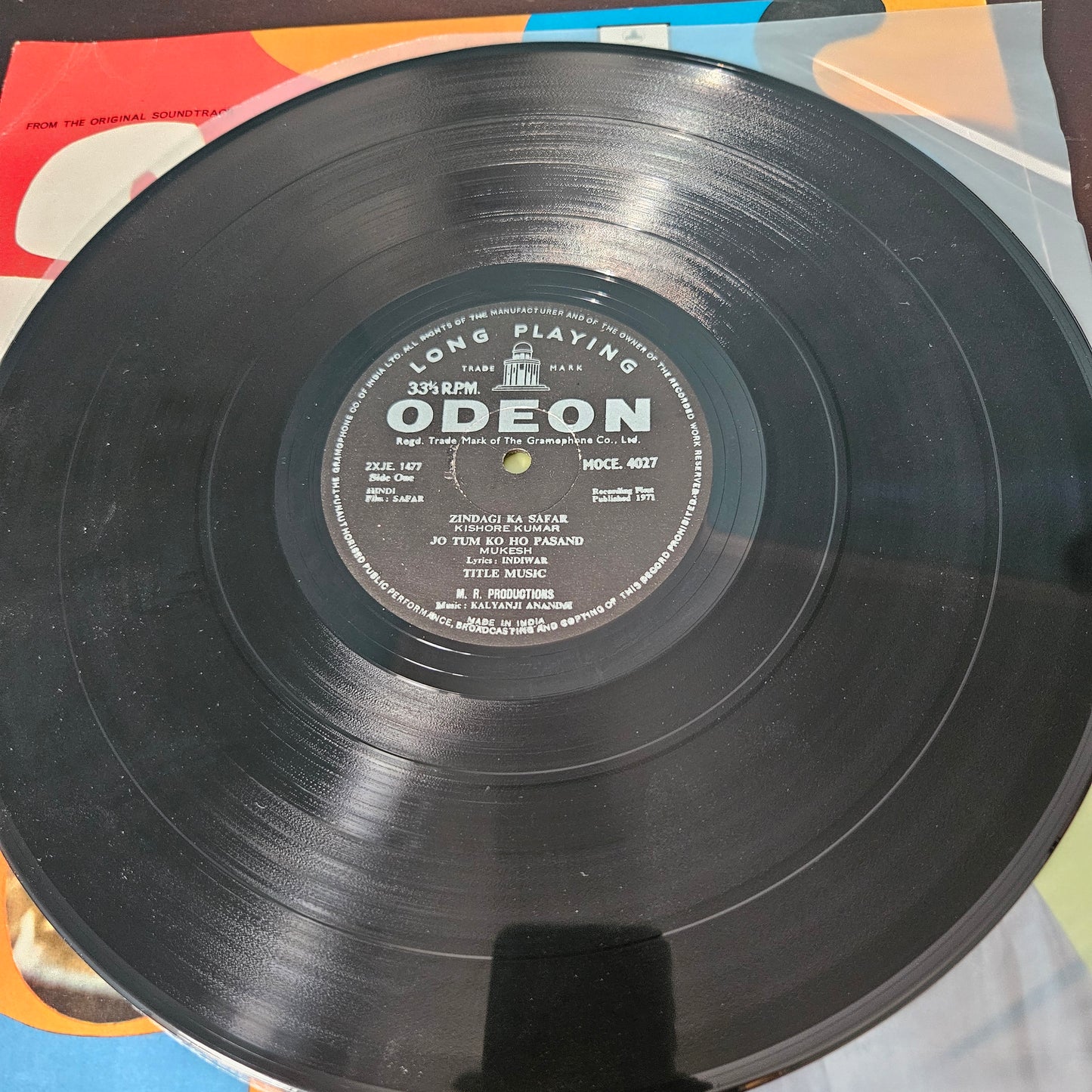 2 LPs Blockbuster Kati Patang and Safar in near mint Pristine condition