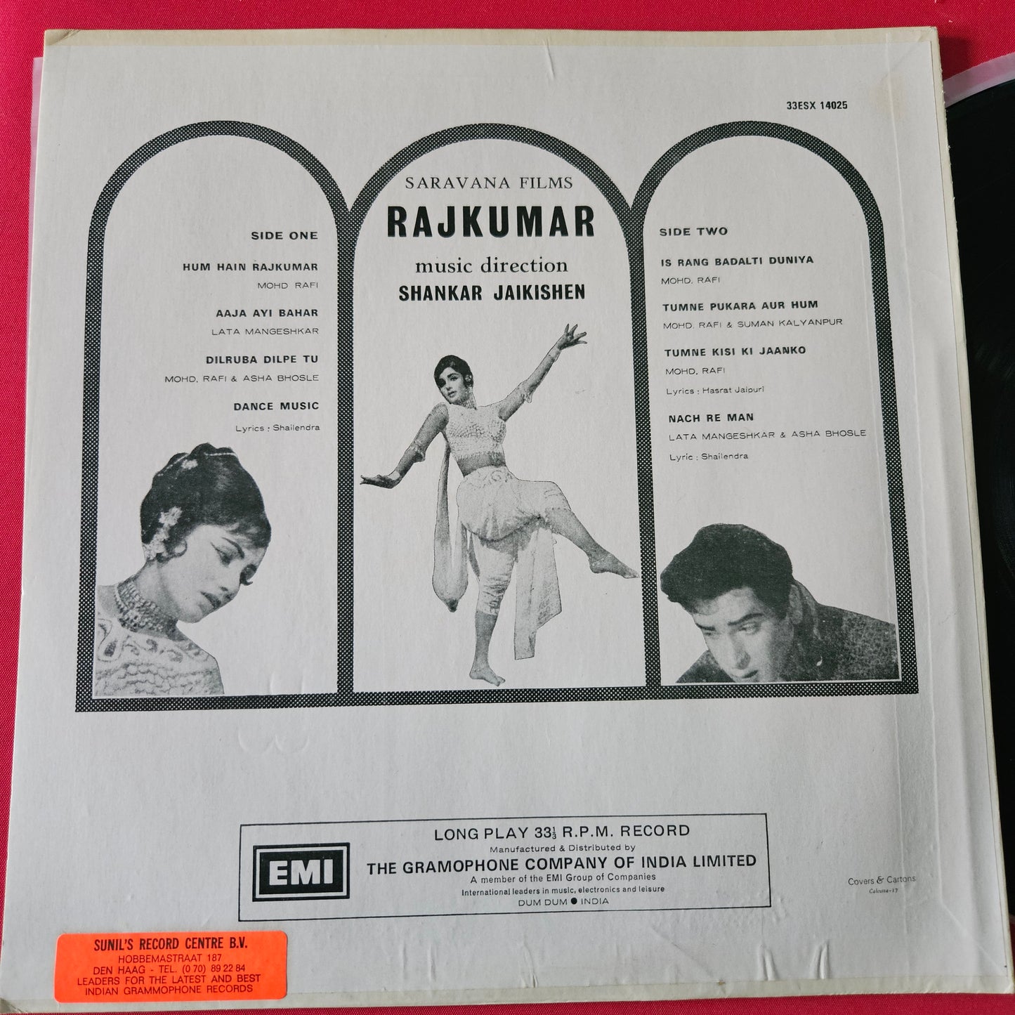 Rajkumar - Shankar Jaikishan superhit in near mint  pristine conndtion