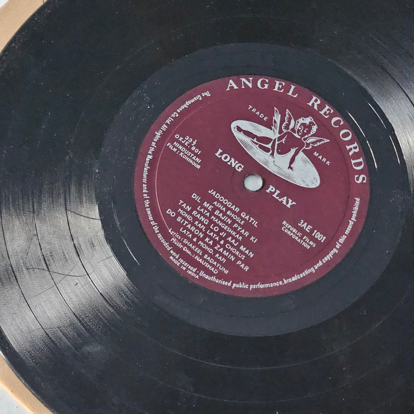 Kohinoor - Classic Naushad 10 inch Angel in VG-