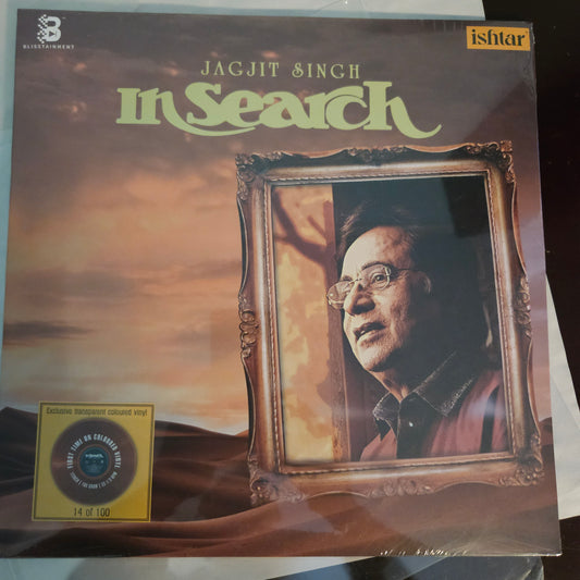 In Search - By Jagjit Singh - new release - brand new sealed Limited Color edition- only 100 copies are pressed
