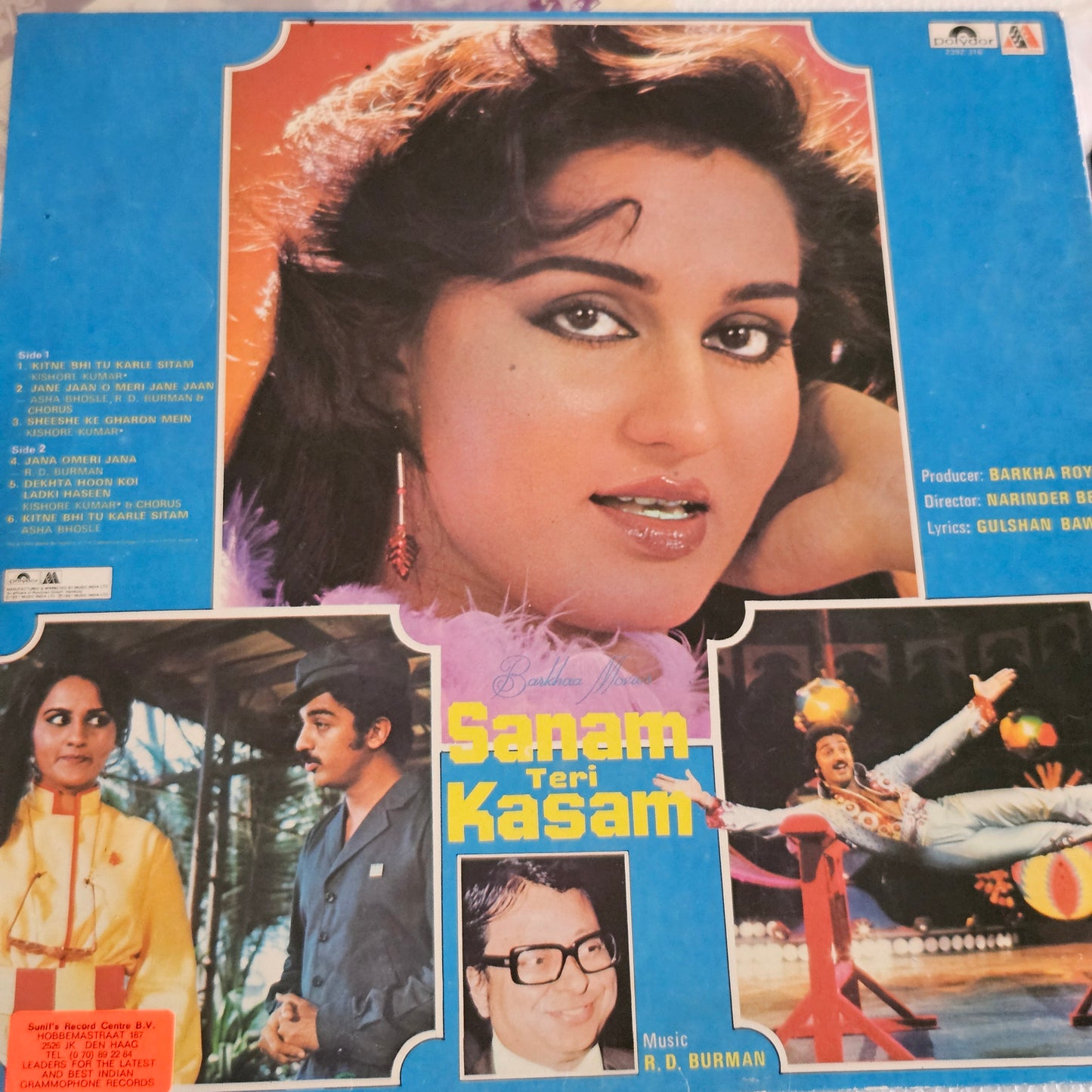SANAM TERI KASAM -  R. D. BURMAN in Blockbuster in Near Mint condition - Gatefold edition