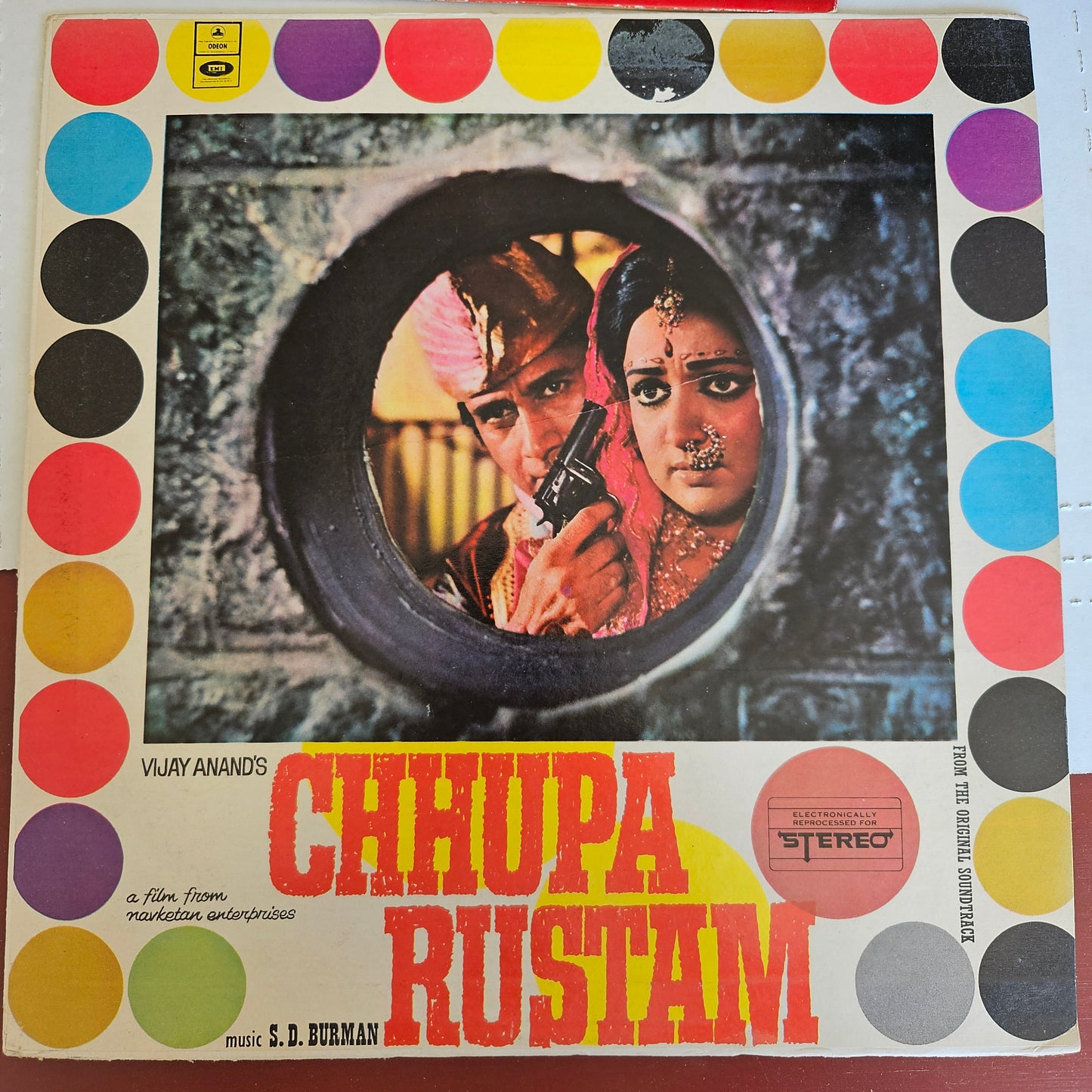 Chhupa Rustam - Music by S. D. Burman - 1st heavy odeon in Excellent to Near Mint