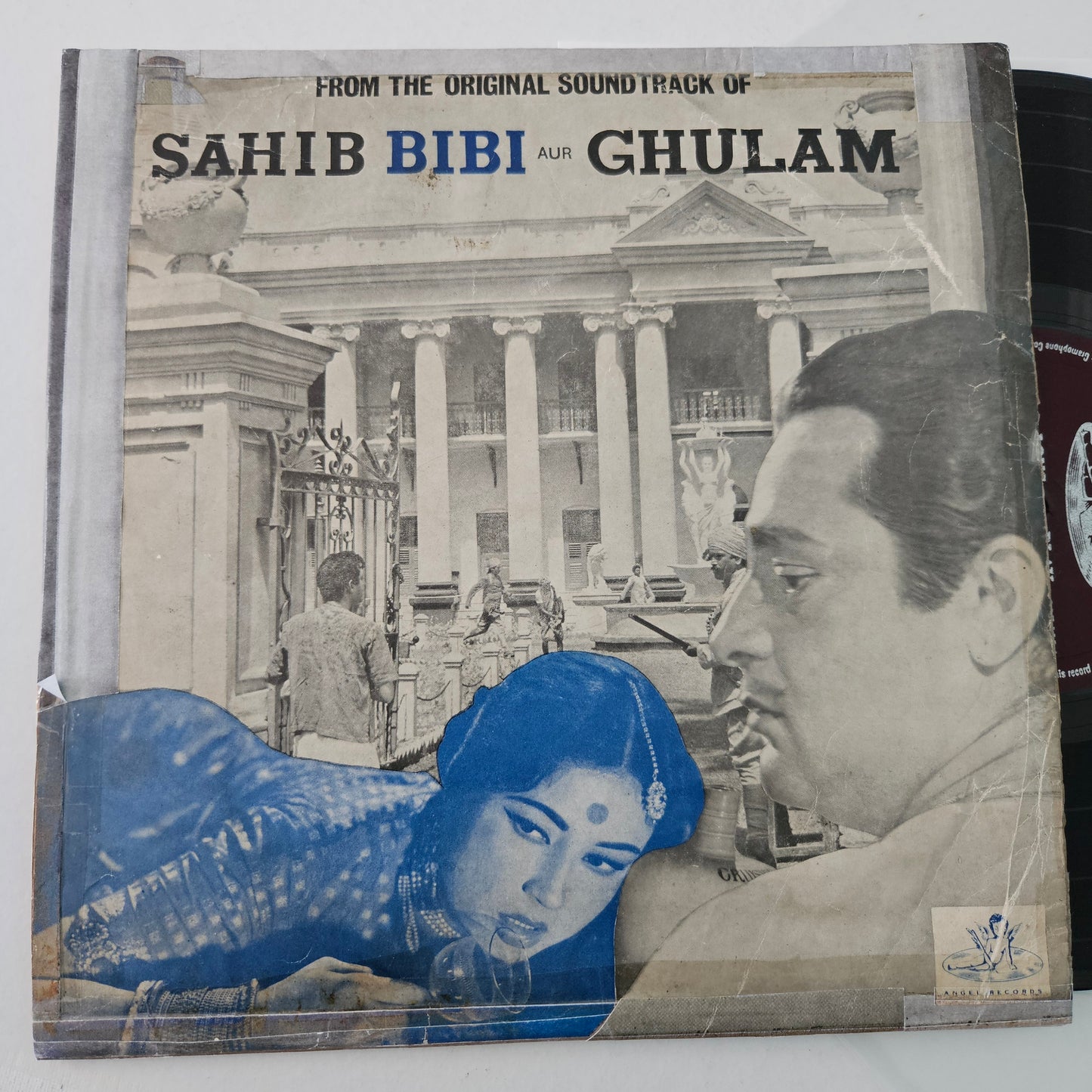 Sahib Bibi Aur Ghulam - Music by Hemant Kumar -  classic Guru Dutt' films original soundtrack - 10 Inch Angel in excellent condition