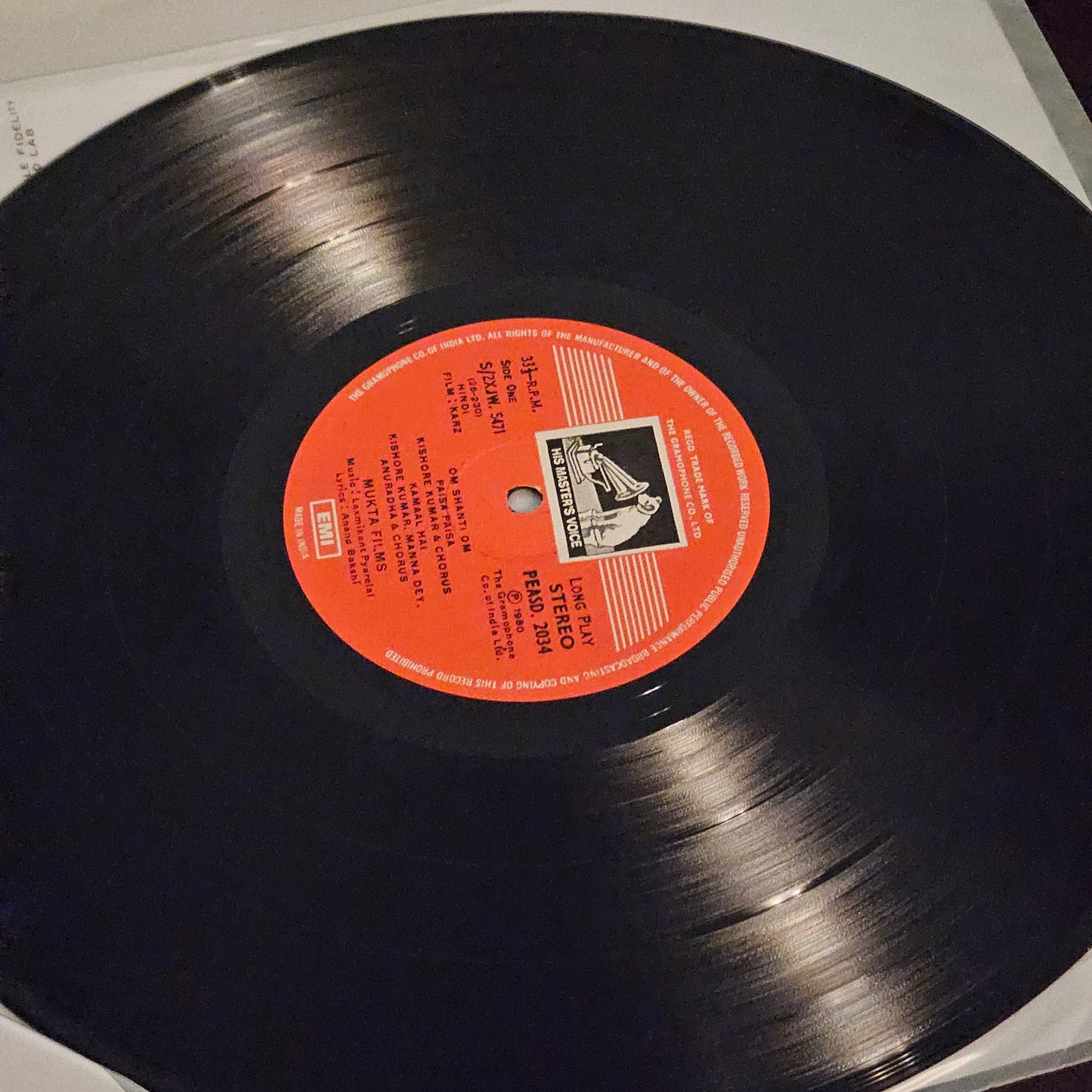 Karz - laxmikant Pyarelal - Blockbuster gatefold in Near Mint condition In Pristine