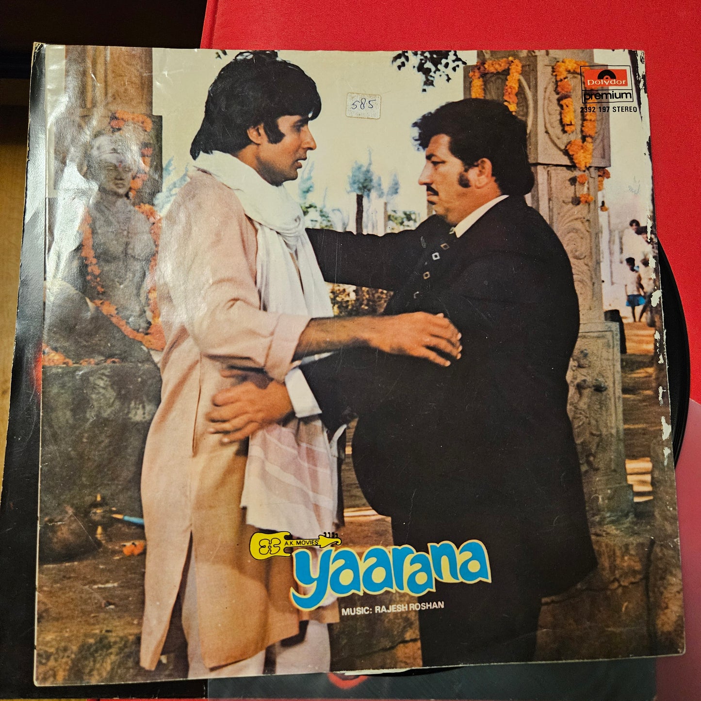 Yaarana -  Superhit polydor premium Stereo - Rajesh Roshan with original inner sleeve -Gatefold edition -near mint