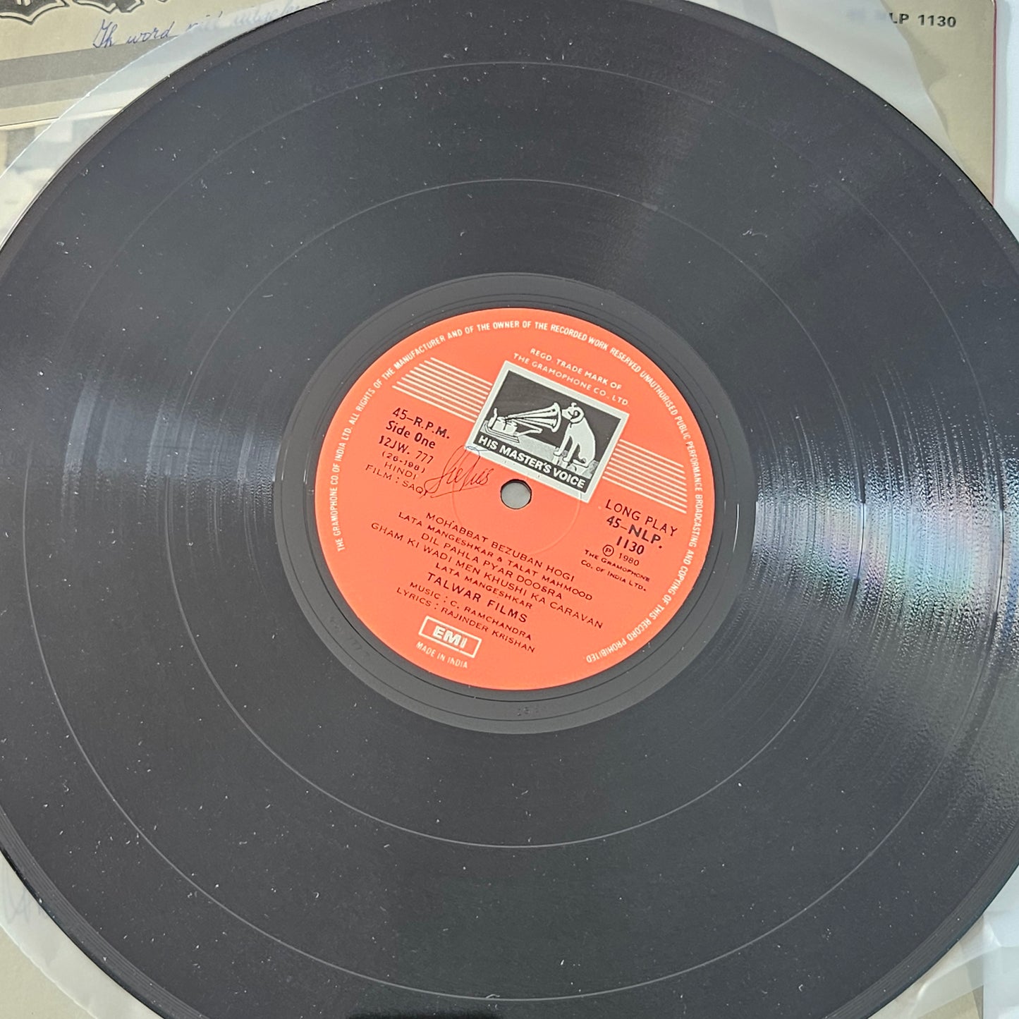 Saqi - C Ramchandra classic Superhit in Excellent condition