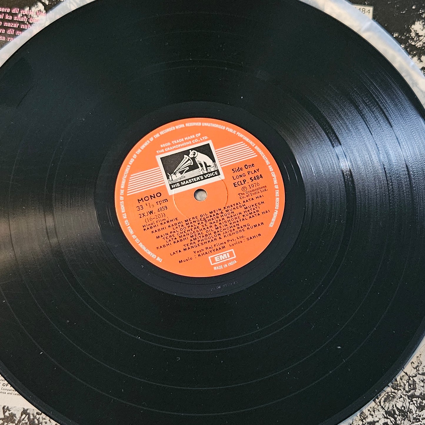 Kabhi Kabhie - Khaiyyam and Sahir classic - in near mint Pristine condition