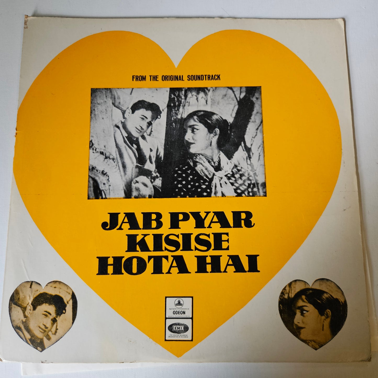 Jab Pyar Kisise hota hai  - Heavy Odeon Shankar Jaikishan in excellent to near mint