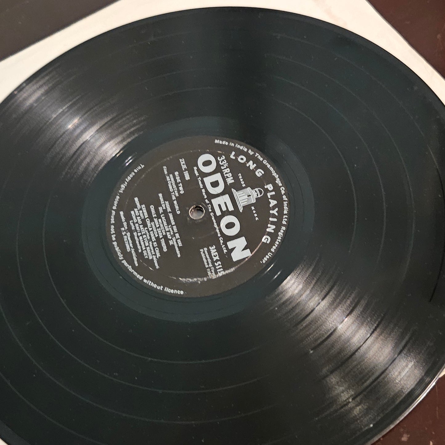 Around the world - 1st Odeon Ring in excellent condition - Music ShankarJaikishan