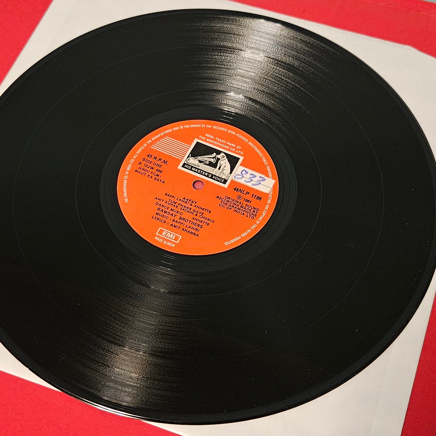 Maut Ka Saya - bappi Lahiri -Psychedelic funk in Excellent Condition - RARE