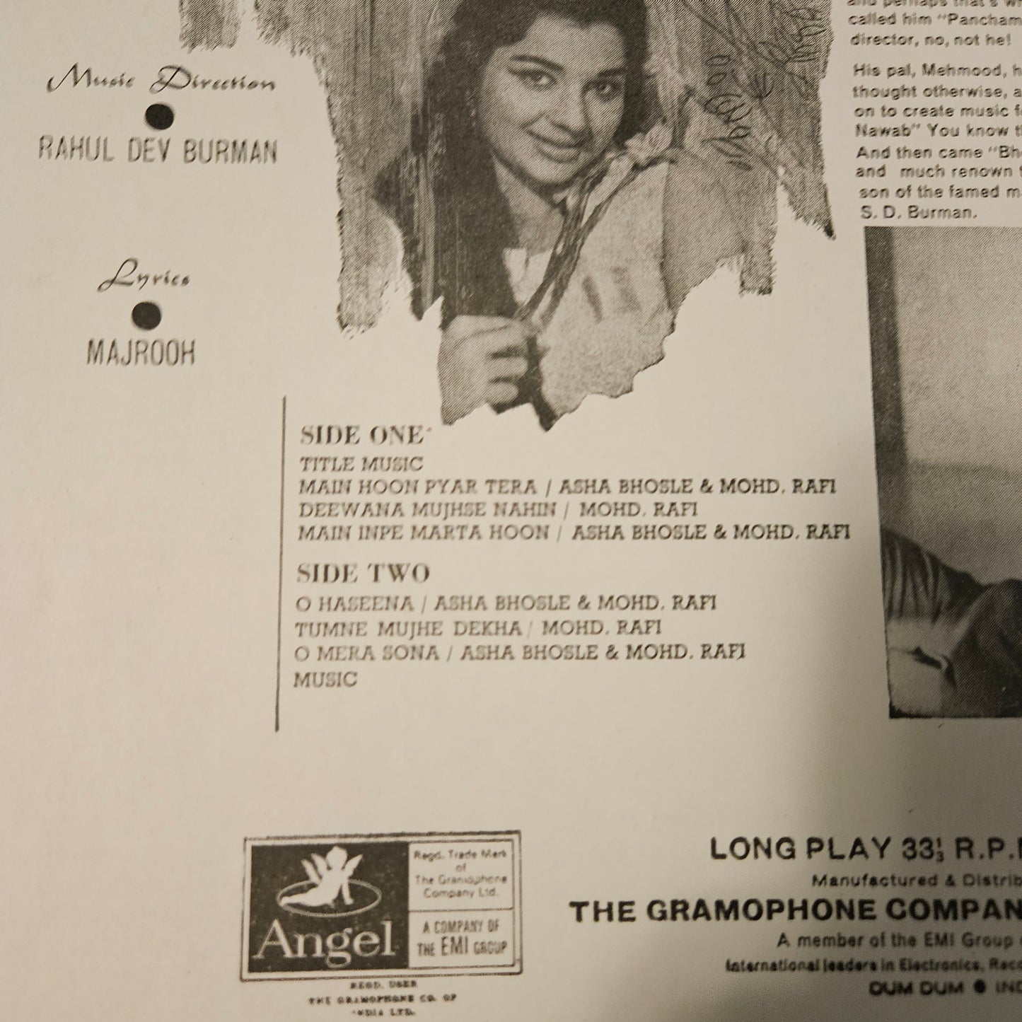 Teesri Manzil - R D Burman Superhit record in near mint condition