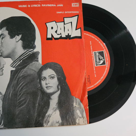 Raaz - Ravindra jain rare  classic  in Near mint  EP
