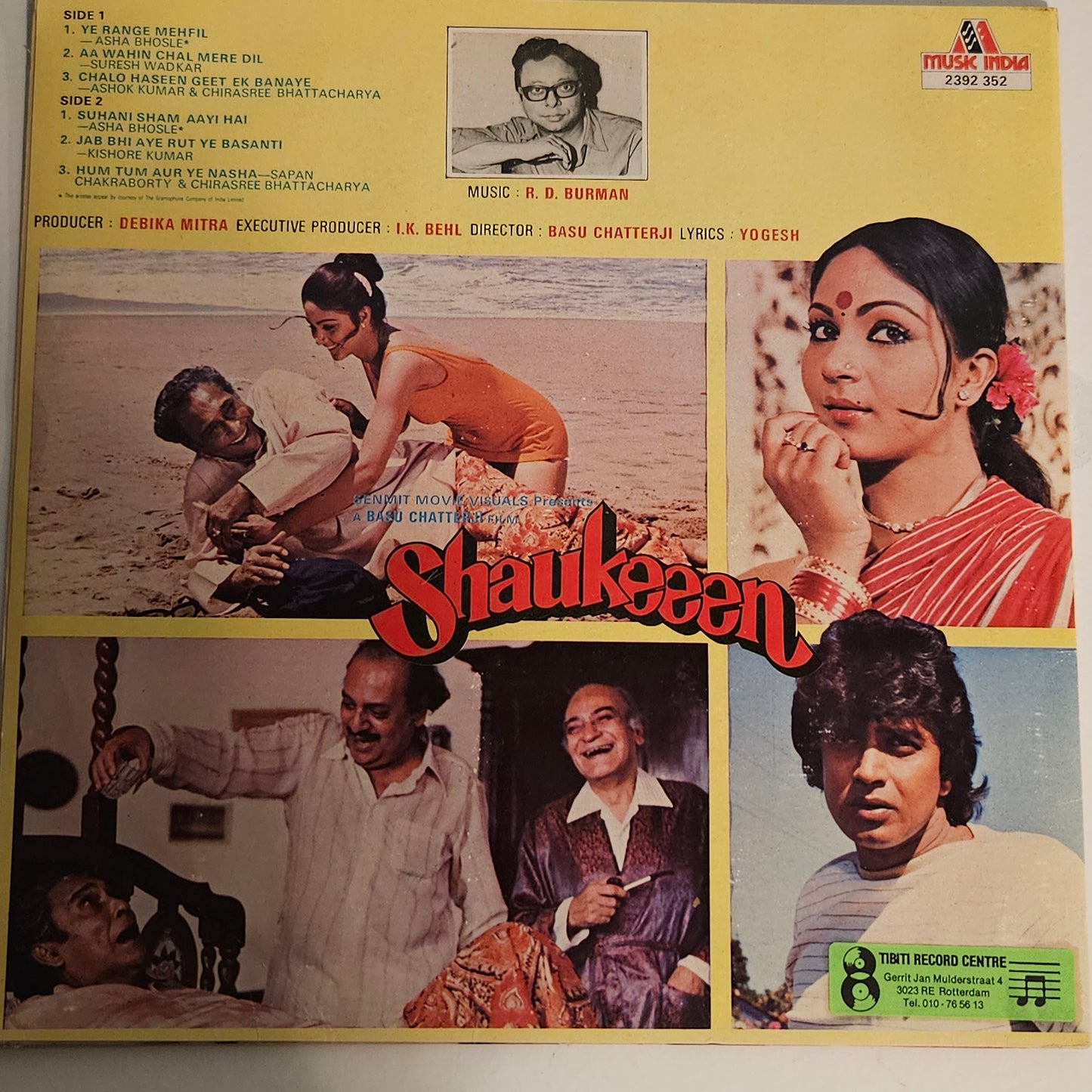 SHAUKEEEN - R D Burman rare record superhit - near mint  condition