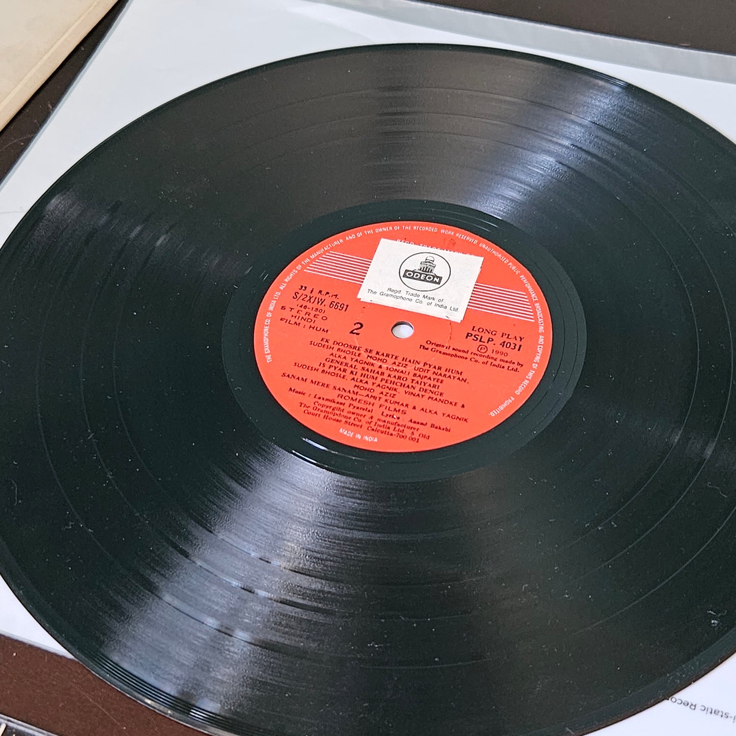 Hum - 90s blockbuster super hit in Near  Mint Music by laxmikant Pyarelal - new arrival