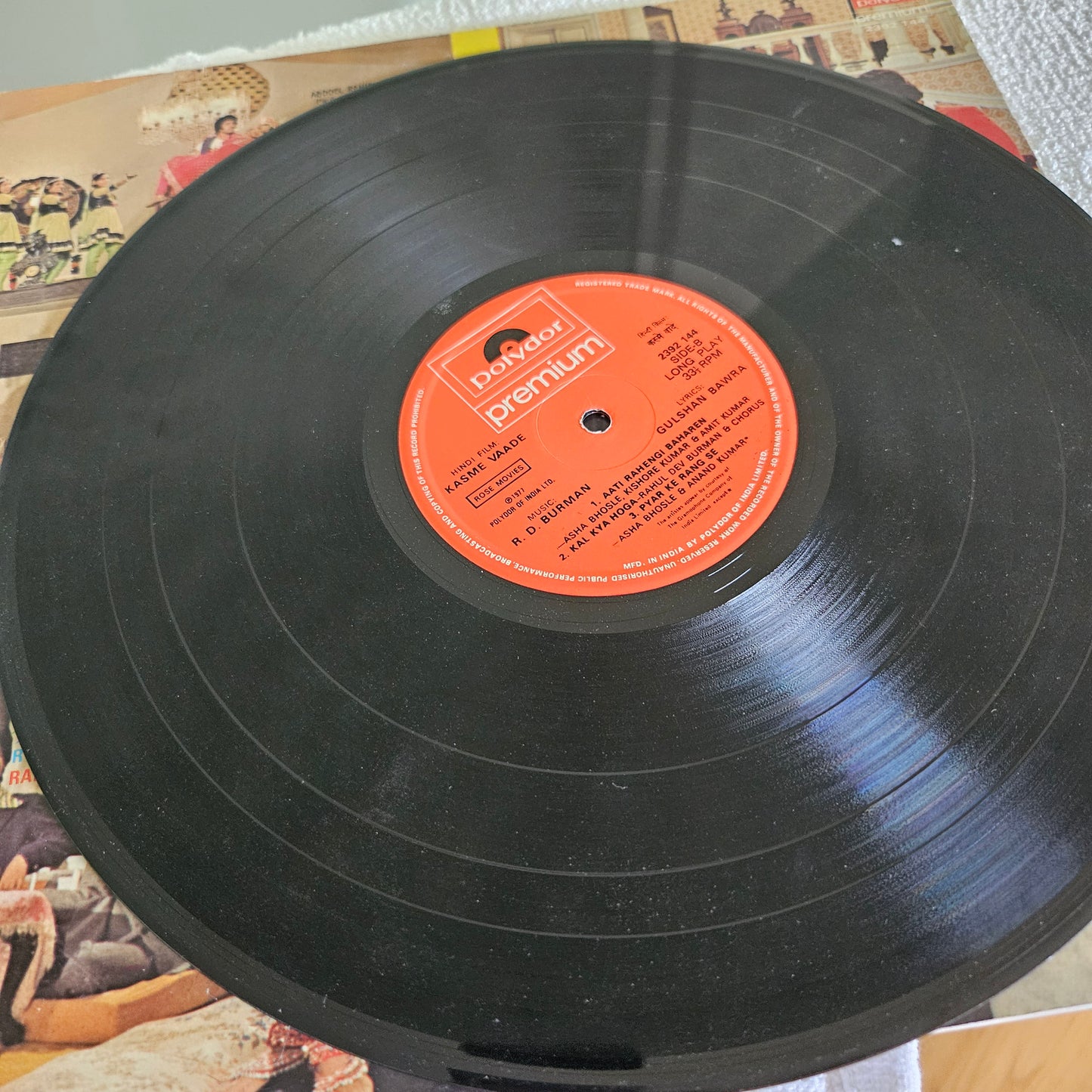 KASME VAADE - Music by R D Burman blockbuster in Limited edition multifold cover plus hard cover in near mint