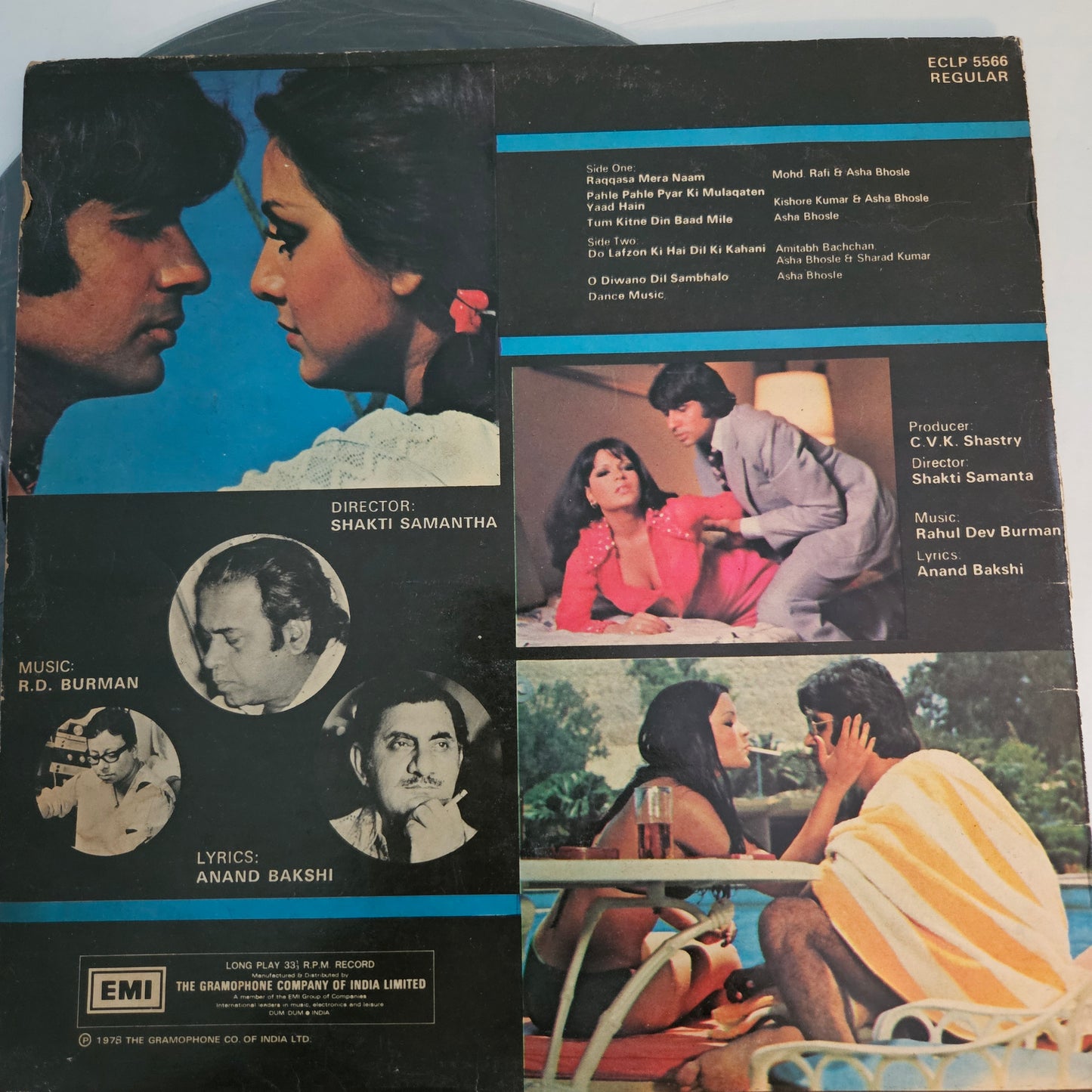 The great gambler  R. D. Burman in Gatefold in Excellent condition