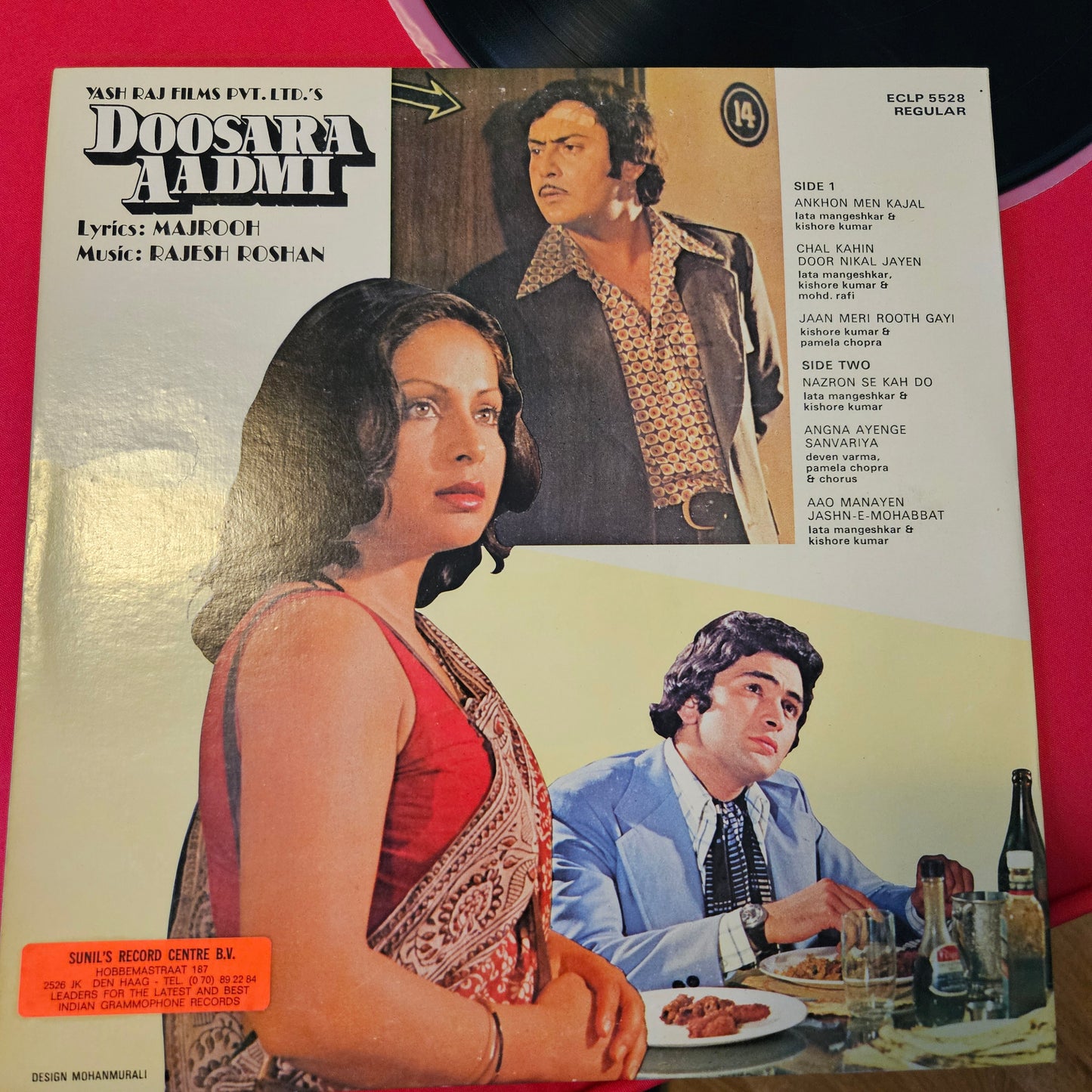 Doosara Aadmi - Rajesh Roshan  Superhit songs Gatefold in near  mint and Pristine condition