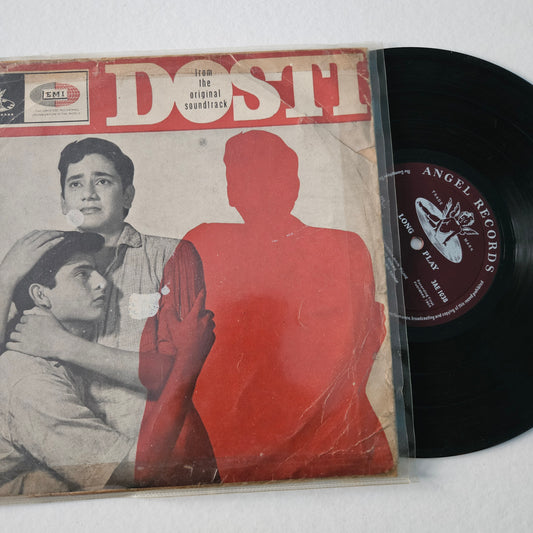 Dosti - Classic Superhit  Laxmikant pyarelal - 10 inch Angel in VG  condition 1st pressing