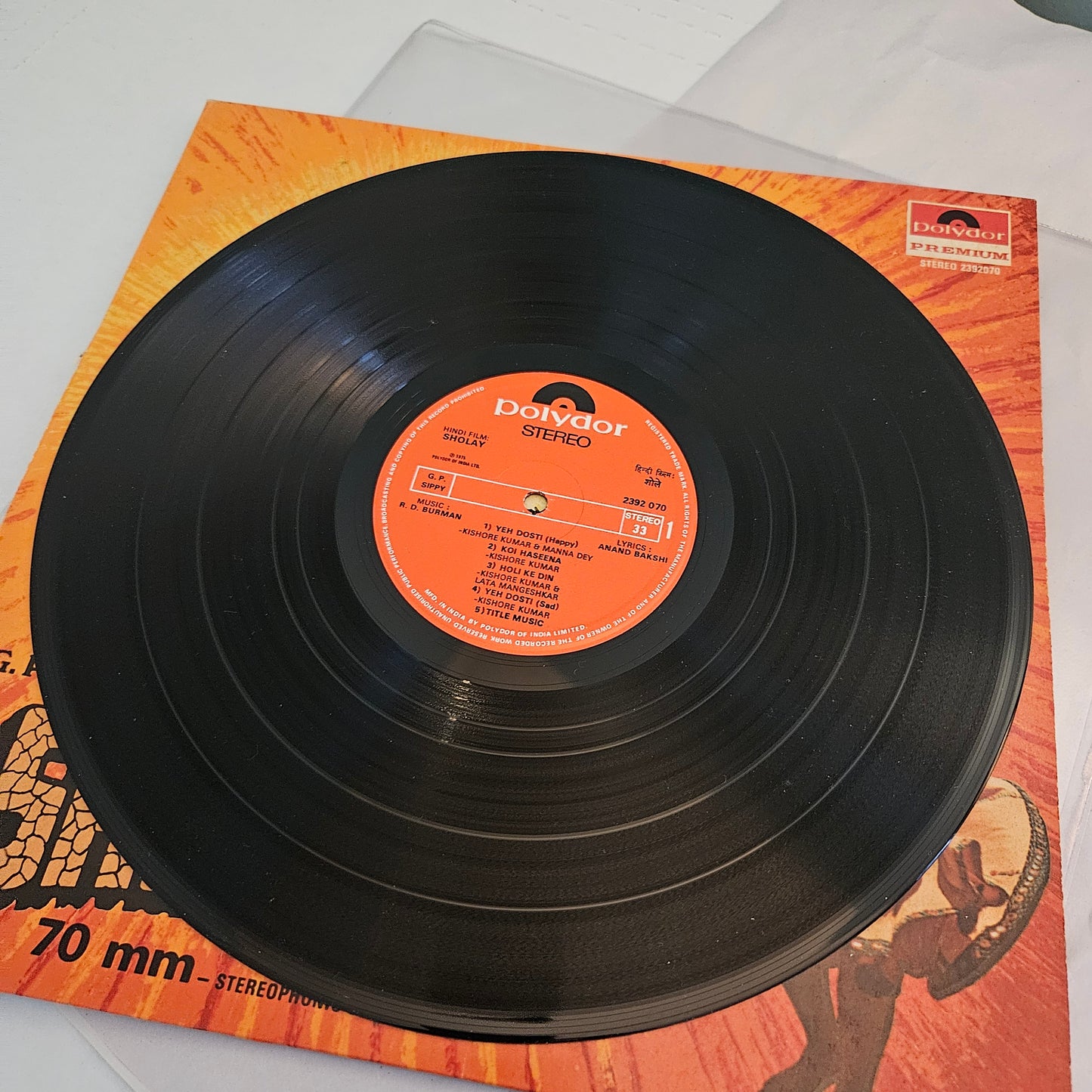 Sholay - R D Burman blockbuster in near mint condition