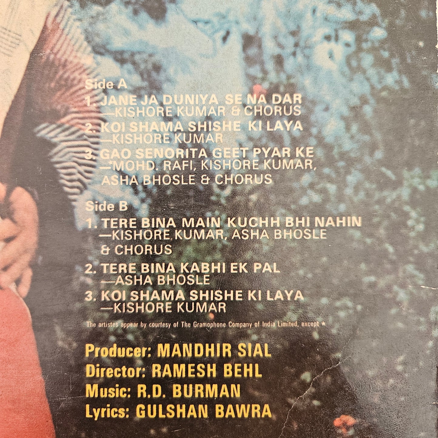 Jaane Jaan - by  R D Burman in VG+