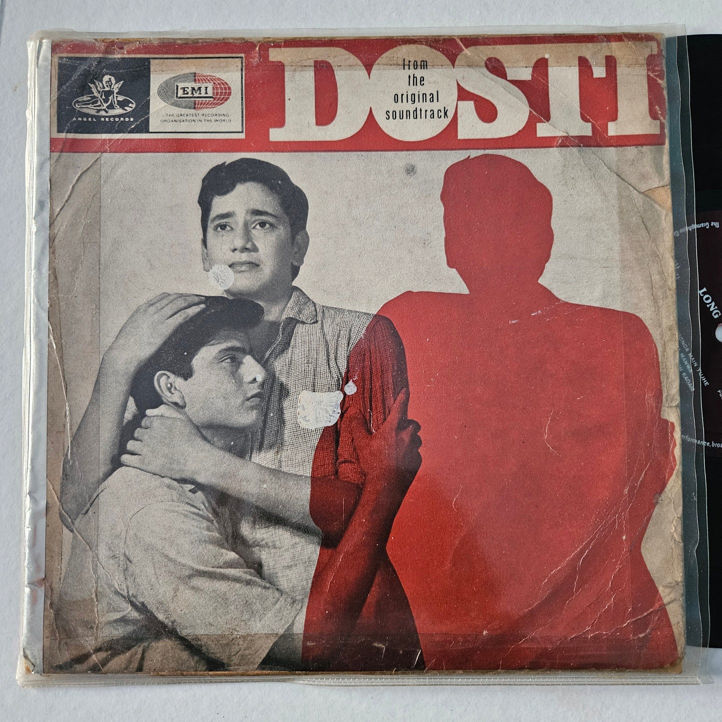 Dosti - Classic Superhit  Laxmikant pyarelal - 10 inch Angel in VG  condition 1st pressing