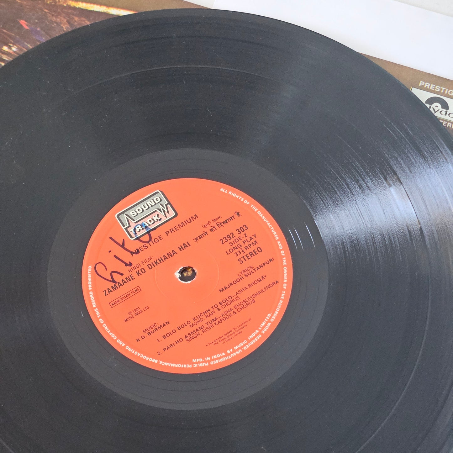 Zamaane Ko Dikhana Hain - R D Burman superhit gatefold in excellent to near mint