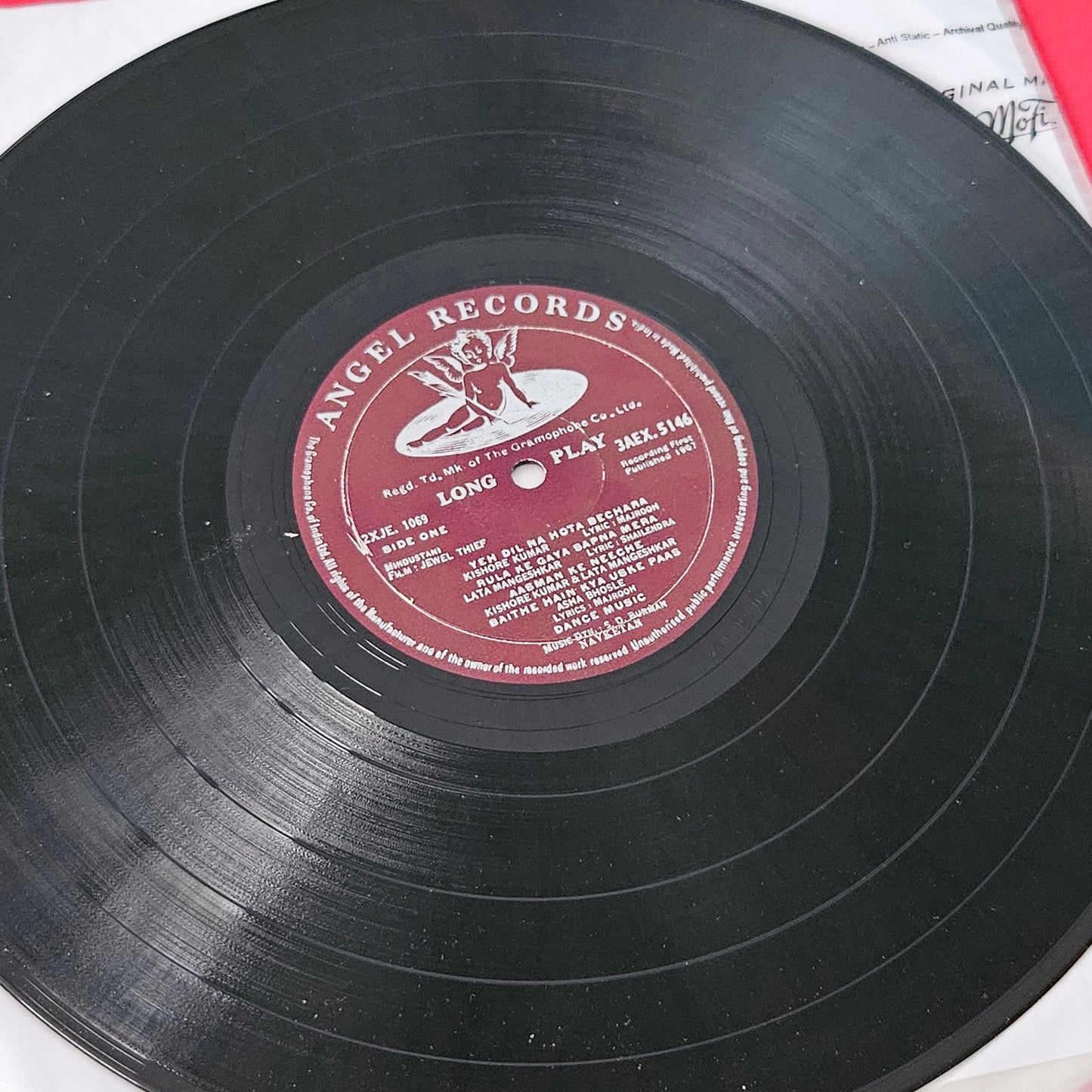 Jewel Thief - Original Soundtrack by S. D. Burman 1st angel Superhit  in excellent