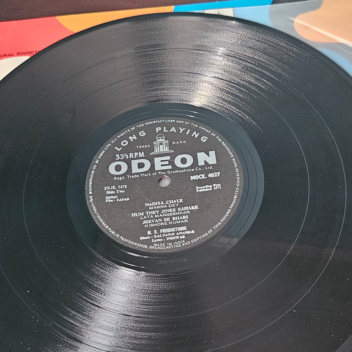 2 LPs Blockbuster Kati Patang and Safar in near mint Pristine condition