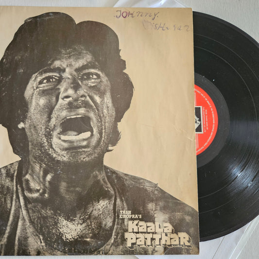 Kaala Patthar - Music by Rajesh Roshan  Excellent in Supreme stereo Gatefold edition. Sound acoustic blast